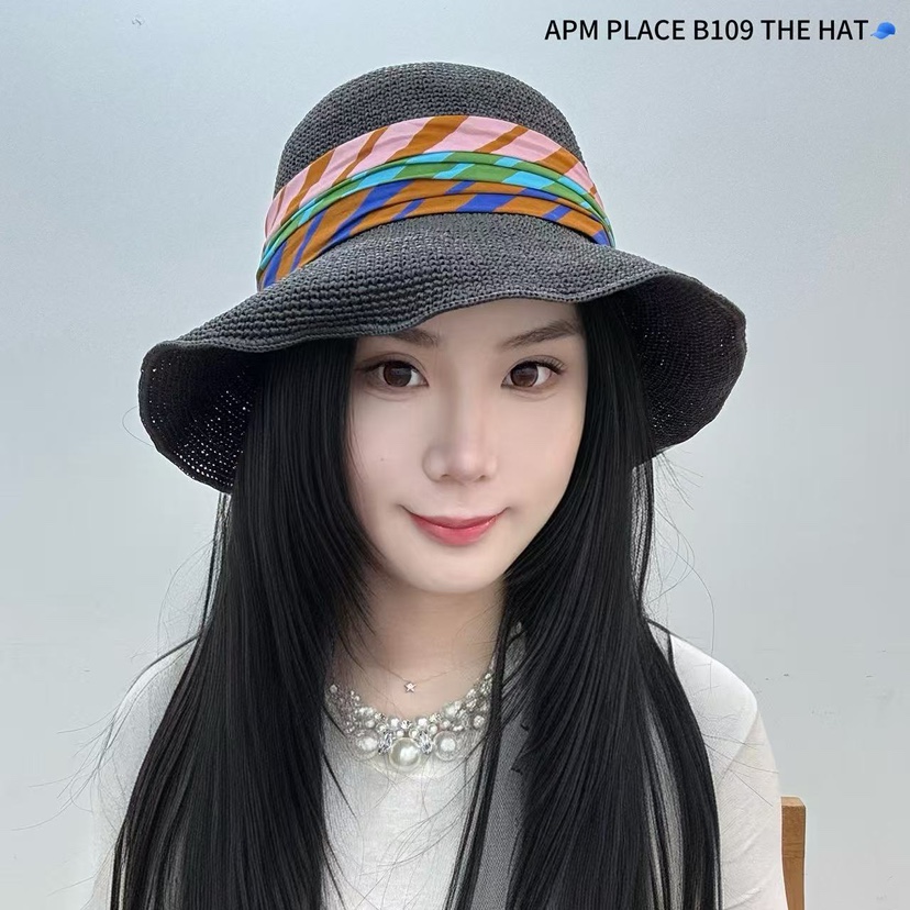 THE HAT-P韓國直郵女裝新品25春夏熱賣推薦休閑帽子漁夫帽THE HAT帽子圖色2