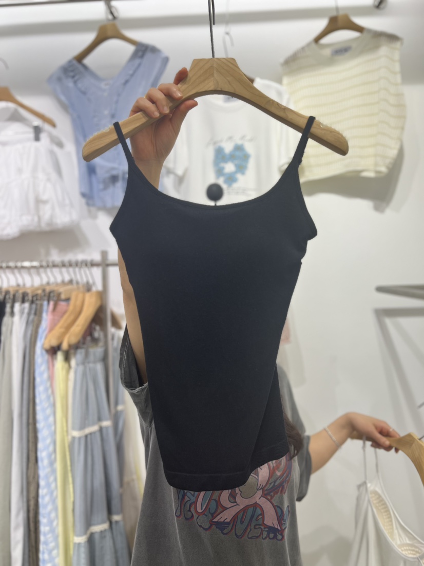 OLA韓國直郵㊣東大門實拍女裝新款人氣時尚吊帶背心莫代爾長款mellor/OLA吊帶/背心圖色2