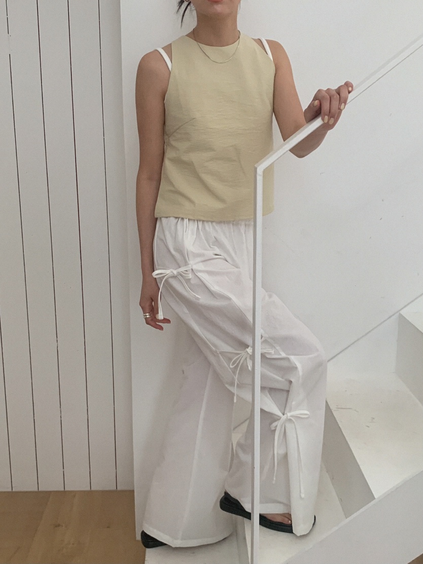 SLAT韓國直郵㊣女裝新品25春夏人氣時尚休閑熱賣推薦休閑褲SLAT休閑褲