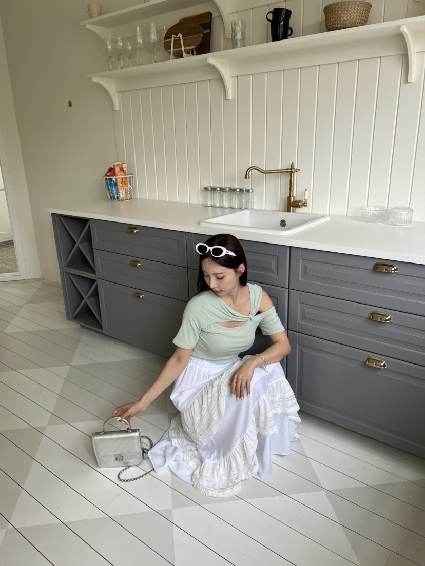 BOLD韓國直郵㊣東大門實拍女裝新品人氣時尚25春夏推薦長裙BOLD長裙