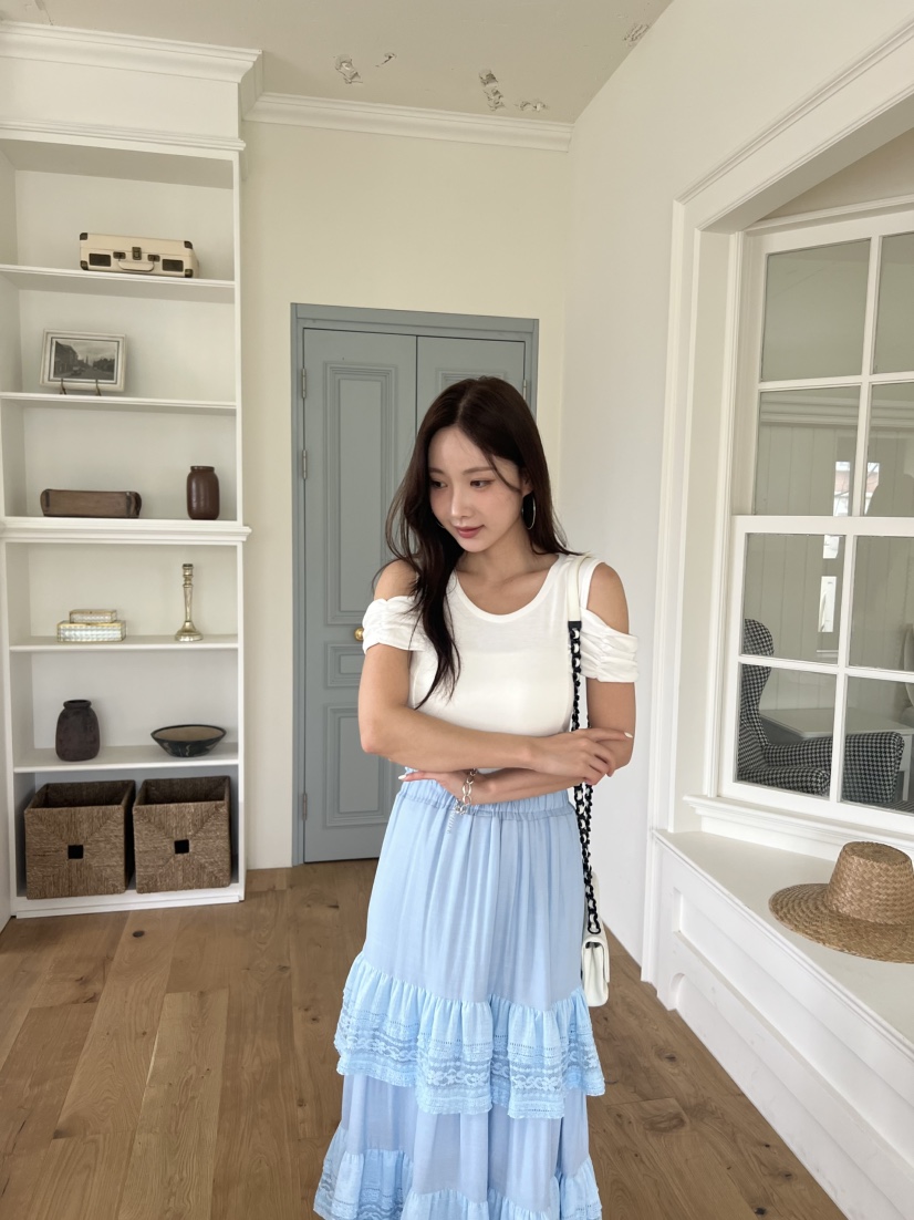 BOLD韓國直郵㊣東大門實拍女裝新品人氣時尚25春夏推薦長裙BOLD長裙