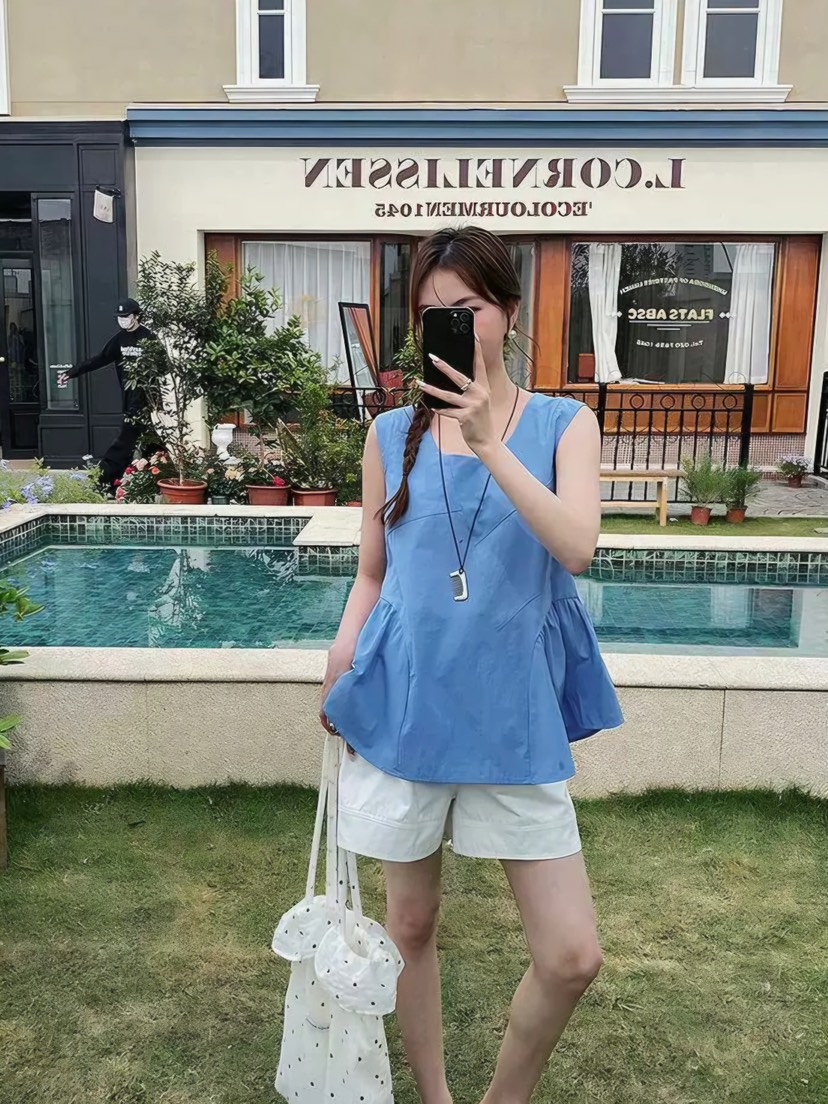 STRAWBERRY韓國㊣直郵東大門代購女裝新品休閑人氣吊帶背心STRAWBERRY吊帶/背心