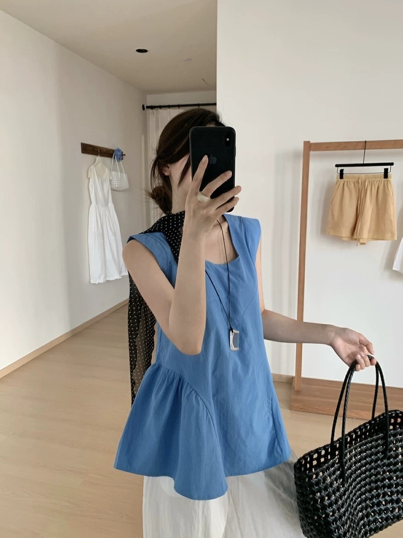 STRAWBERRY韓國㊣直郵東大門代購女裝新品休閑人氣吊帶背心STRAWBERRY吊帶/背心