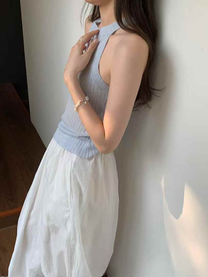STRAWBERRY韓國直郵㊣女裝新品人氣25春夏休閑熱賣吊帶背心STRAWBERRY吊帶/背心