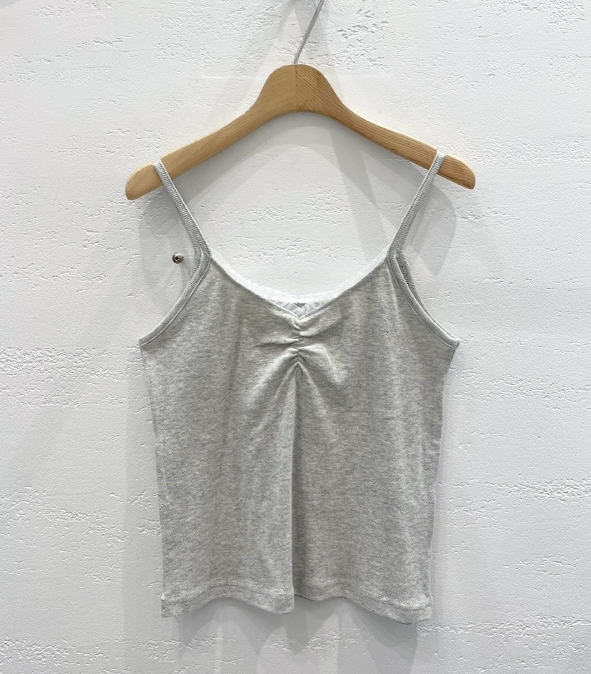 OEUF韓國㊣直郵東大門代購女裝新品熱賣25春夏休閑吊帶背心OEUF吊帶/背心
