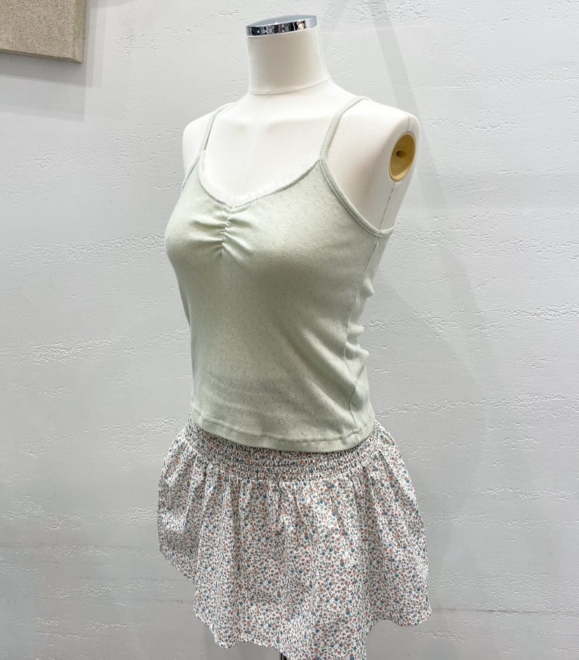 OEUF韓國㊣直郵東大門代購女裝新品熱賣25春夏休閑吊帶背心OEUF吊帶/背心圖色3