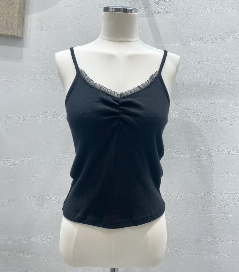 OEUF韓國㊣直郵東大門代購女裝新品熱賣25春夏休閑吊帶背心OEUF吊帶/背心圖色4