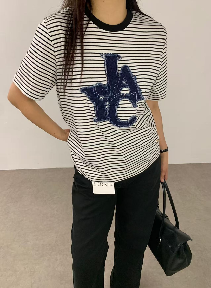 J CRANE-A直郵韓國代購㊣女裝新品時尚推薦休閑25春夏T恤J CRANET恤