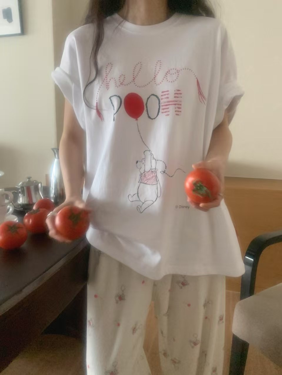 RAMIJ-라미제이-T韓國直郵女裝新品時尚休閑推薦職業25春夏T恤RAMIJ-라미제이-TT恤