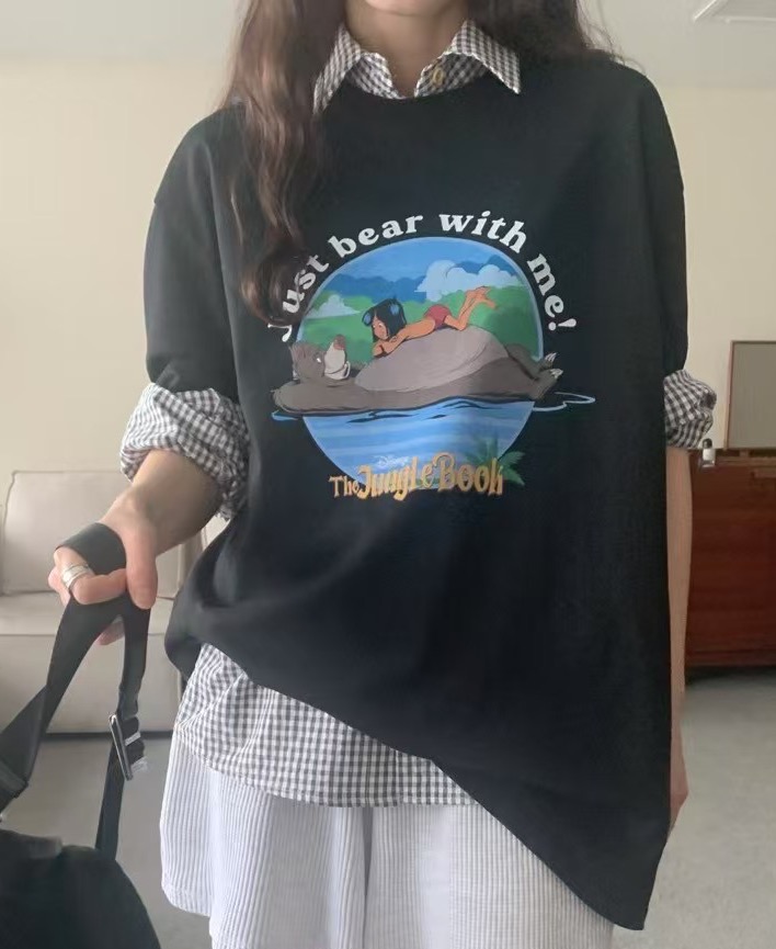 RAMIJ-라미제이-T韓國代購女裝新品人氣25春夏休閑真品T恤RAMIJ-라미제이-TT恤圖色3