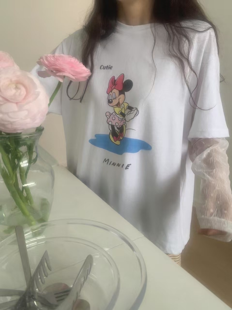 RAMIJ-라미제이-T韓國直郵女裝新款真品時尚25春夏長袖T恤RAMIJ-라미제이-T長袖T恤