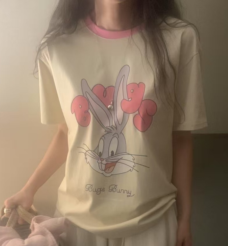 RAMIJ-라미제이-T韓國代購女士新款25春夏職業時尚人氣T恤RAMIJ-라미제이-TT恤圖色2