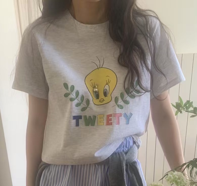 RAMIJ-라미제이-T東大門代購女士新品25春夏休閑時尚人氣T恤RAMIJ-라미제이-TT恤
