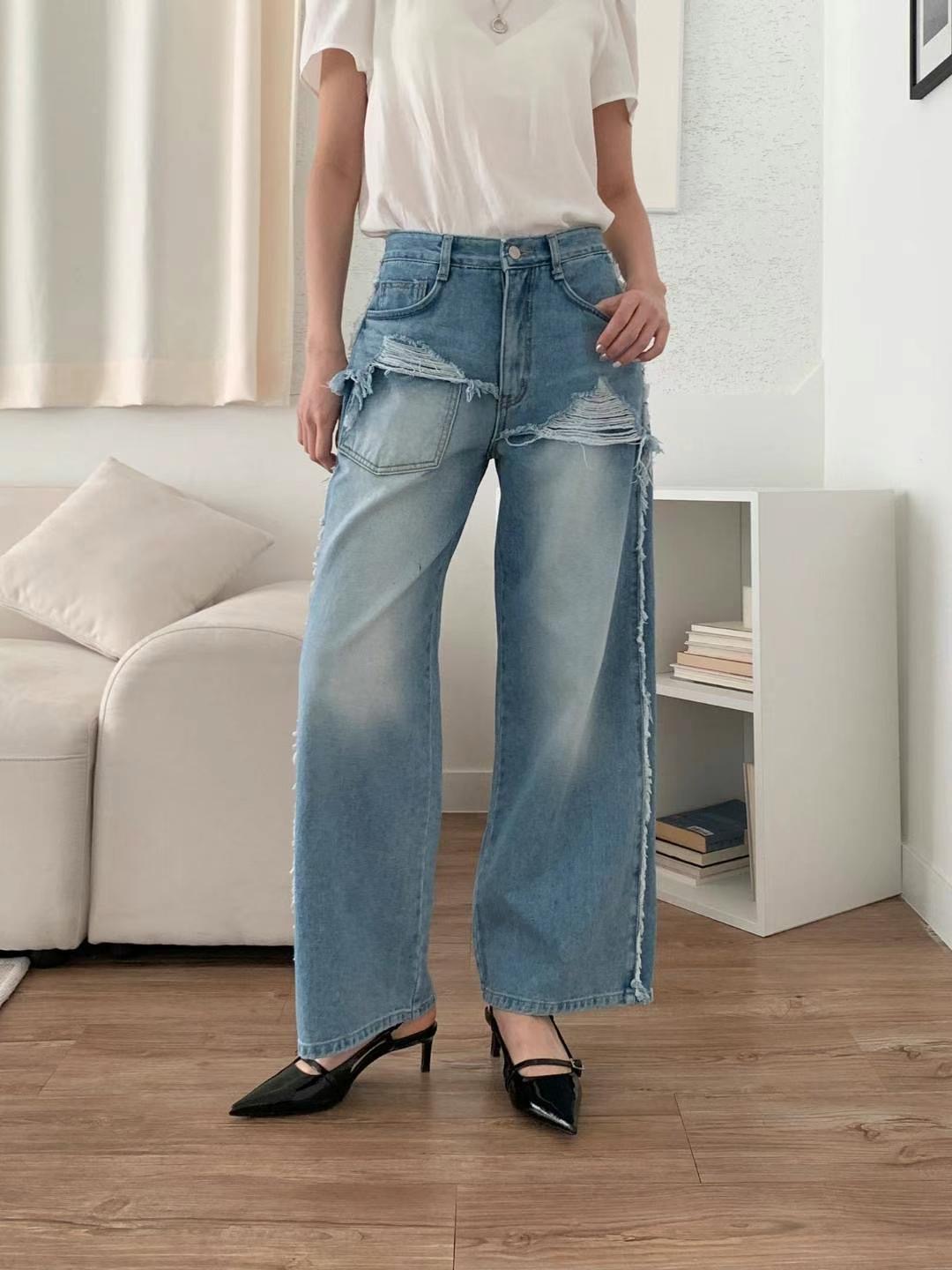 STYLE LAB東大門代購女士新品真品休閑職業人氣推薦牛仔褲STYLE LAB牛仔褲