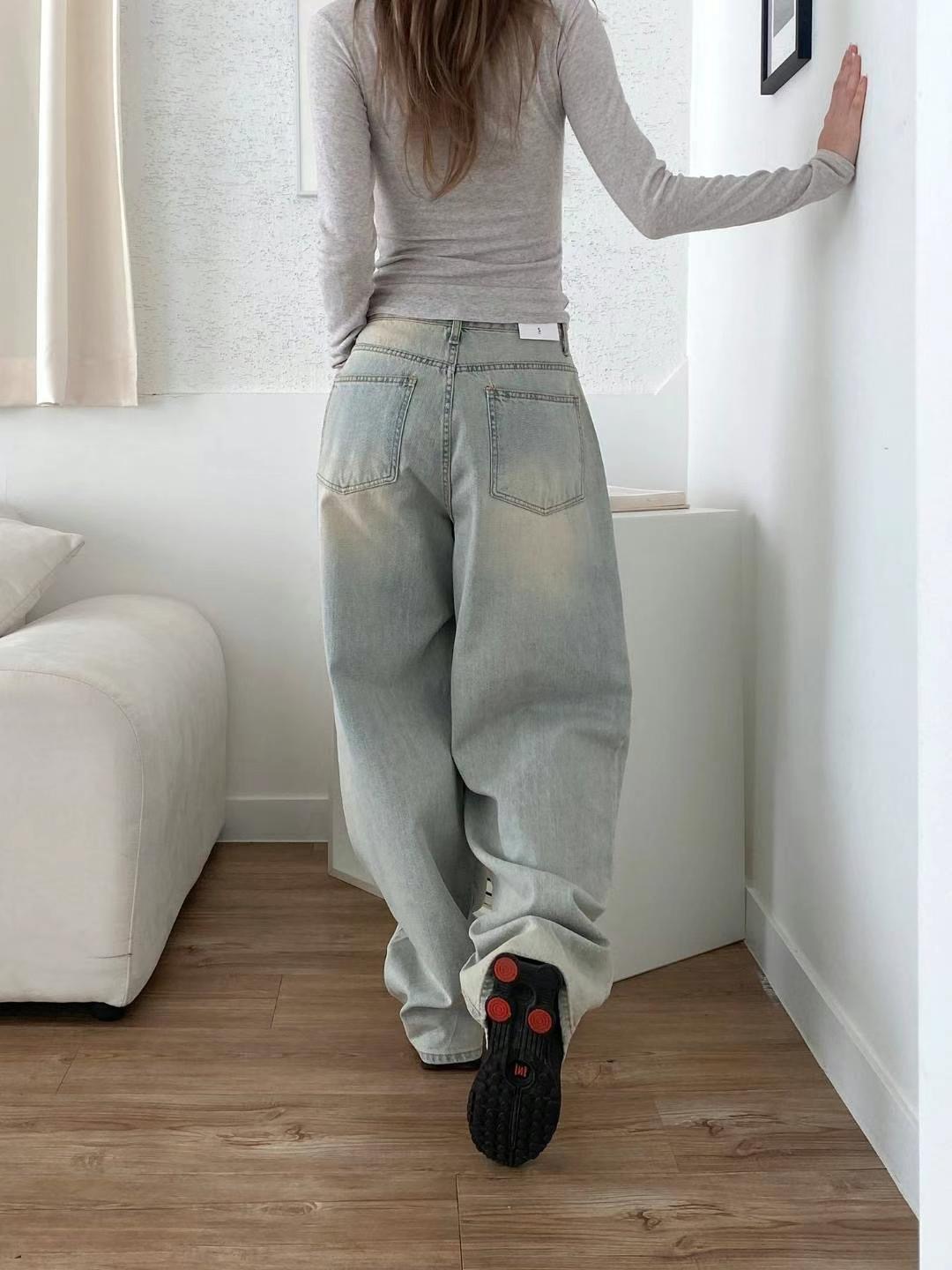 STYLE LAB東大門直郵女裝新品時尚真品熱賣25春夏休閑牛仔褲STYLE LAB牛仔褲