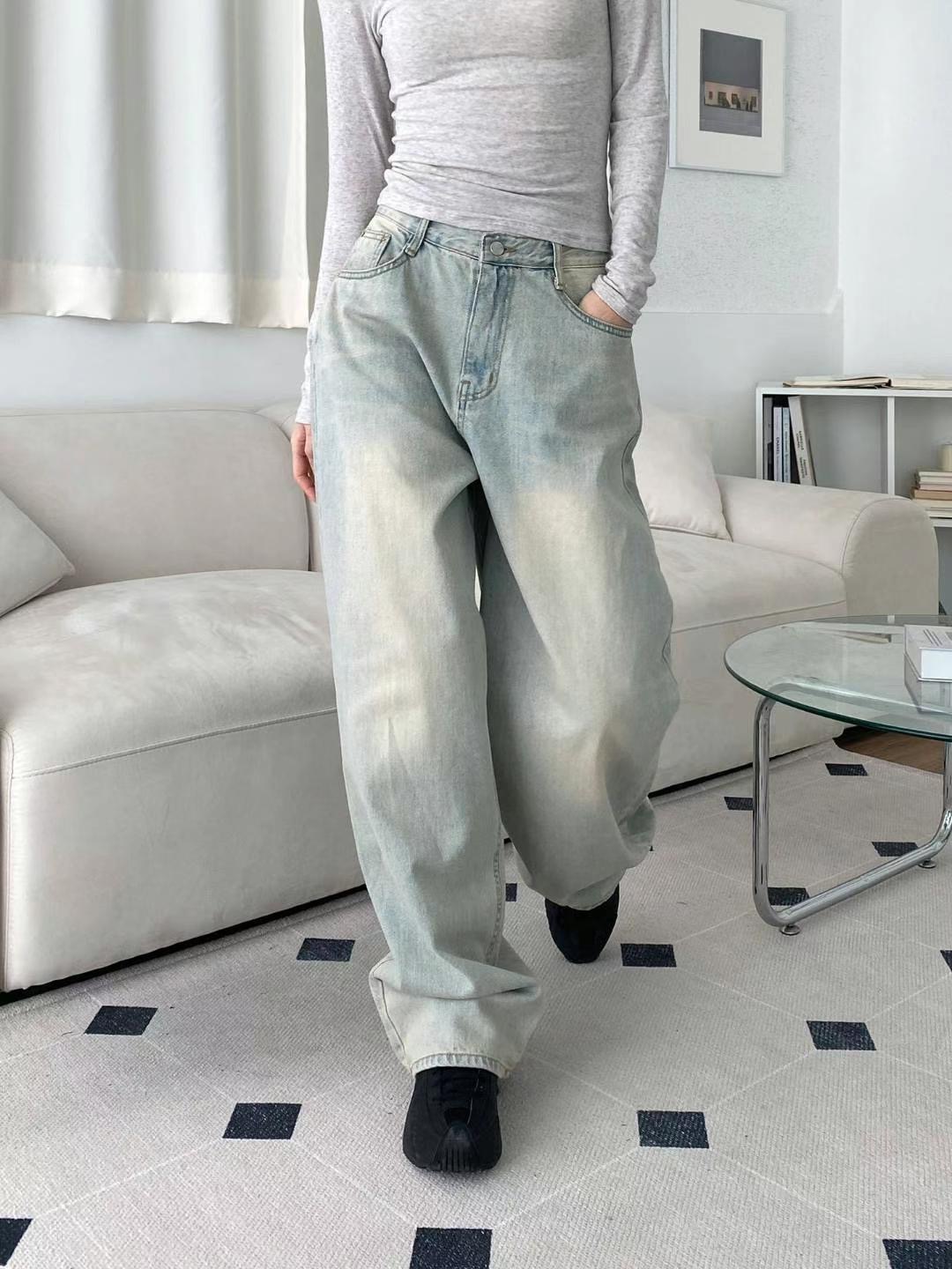 STYLE LAB東大門直郵女裝新品時尚真品熱賣25春夏休閑牛仔褲STYLE LAB牛仔褲