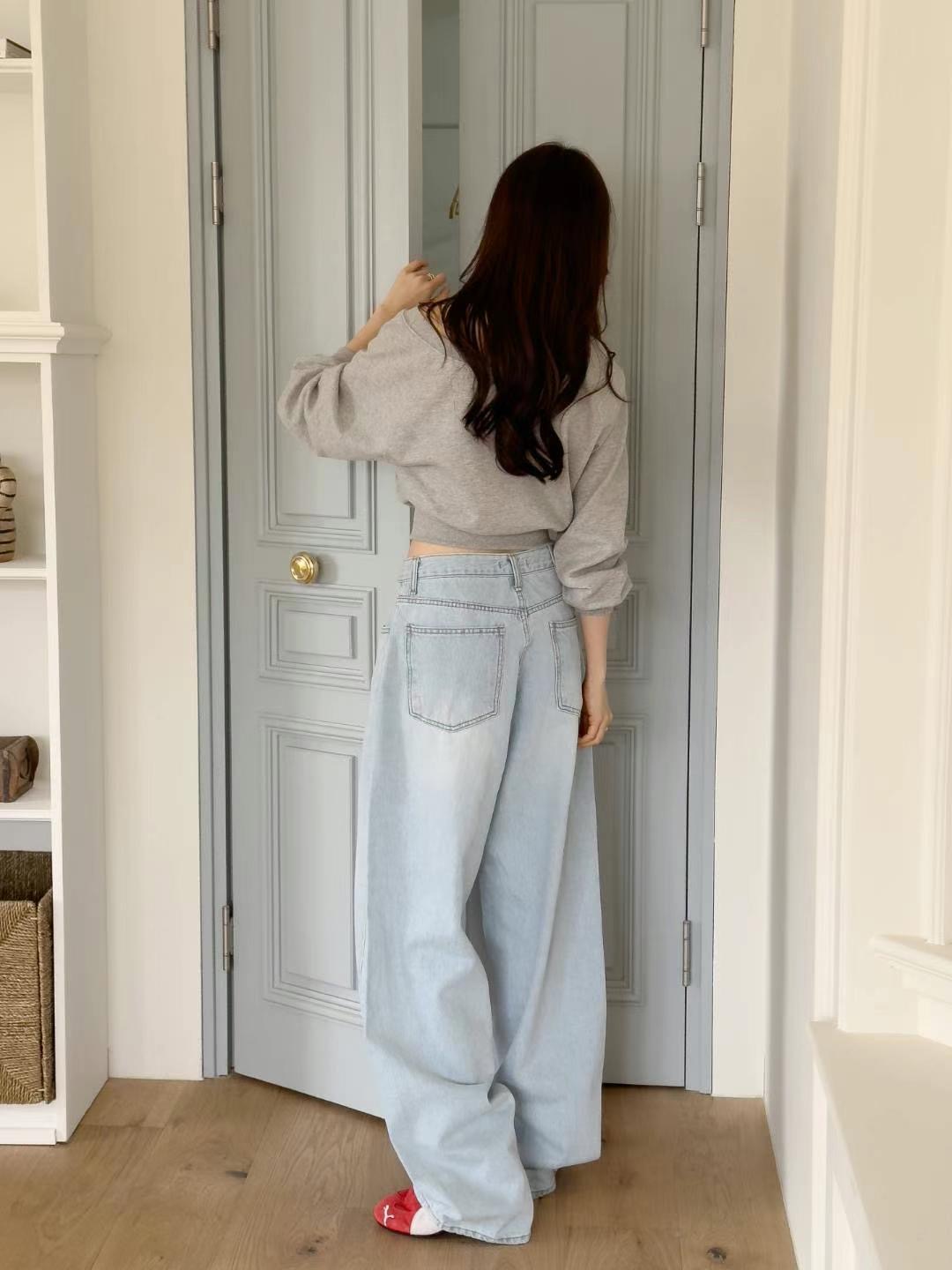 STYLE LAB東大門代購女裝新款休閑人氣時尚推薦真品牛仔褲STYLE LAB牛仔褲
