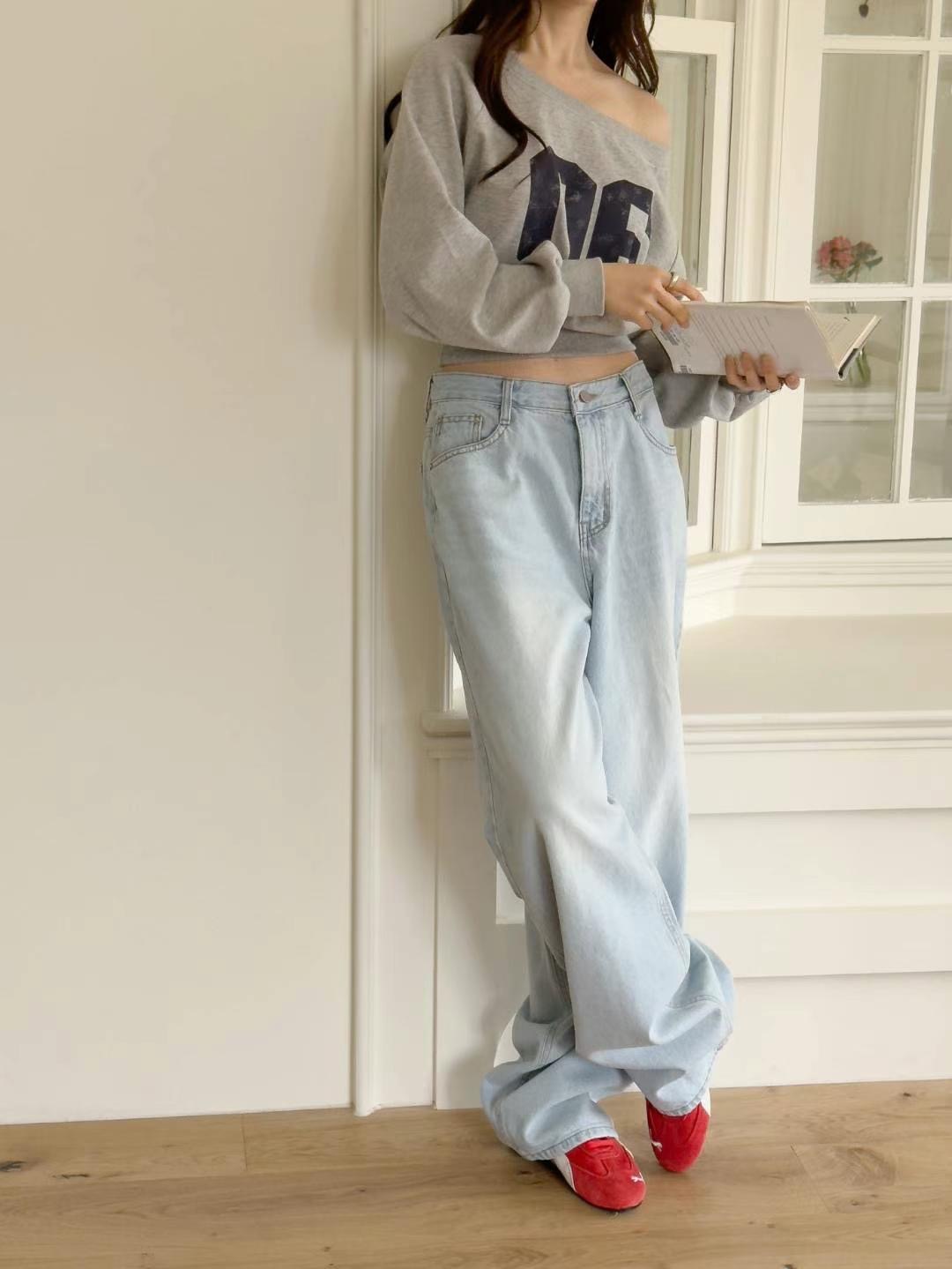 STYLE LAB東大門代購女裝新款休閑人氣時尚推薦真品牛仔褲STYLE LAB牛仔褲
