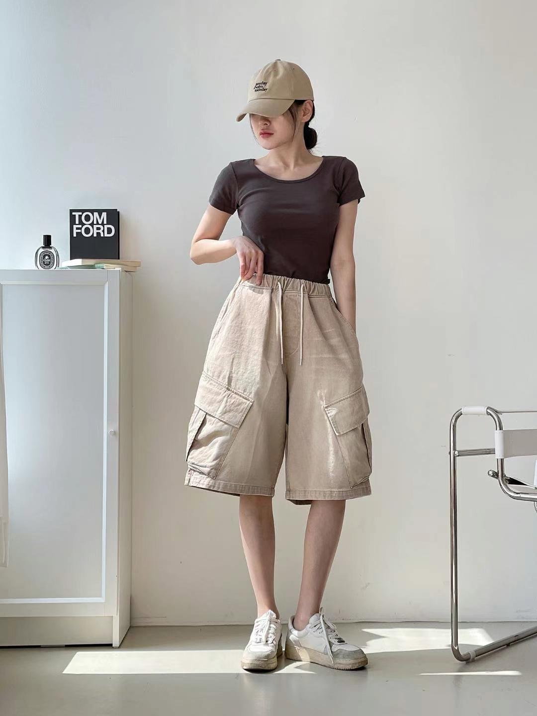STYLE LAB東大門直郵女裝新品推薦時尚真品休閑職業25春夏短褲STYLE LAB短褲