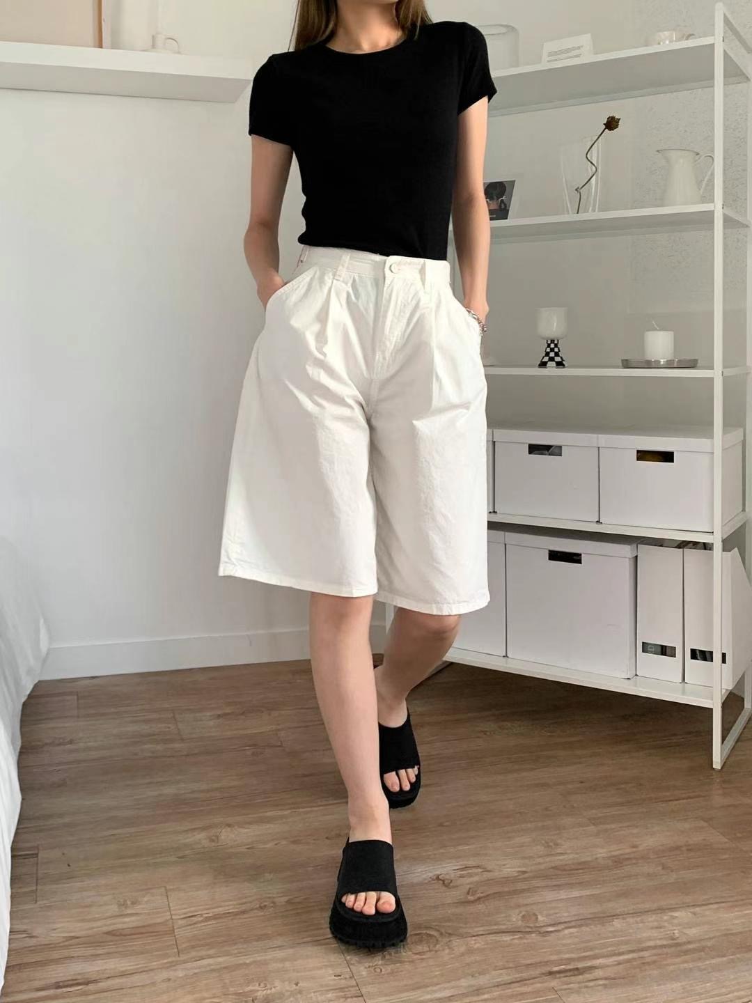 STYLE LAB韓國代購女裝新款熱賣休閑真品25春夏推薦人氣短褲STYLE LAB短褲