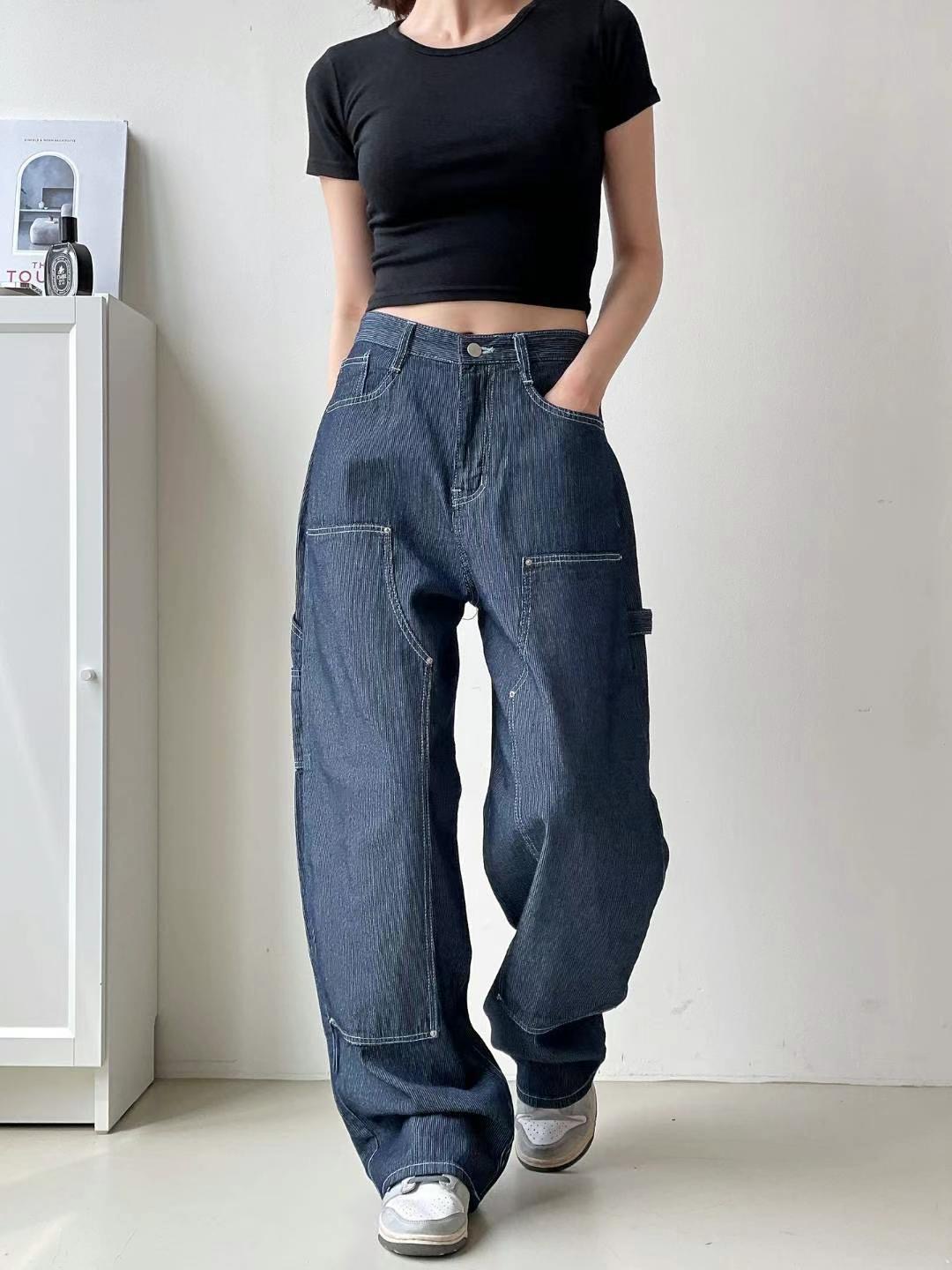 STYLE LAB東大門實拍女士新品休閑推薦人氣職業真品牛仔褲STYLE LAB牛仔褲