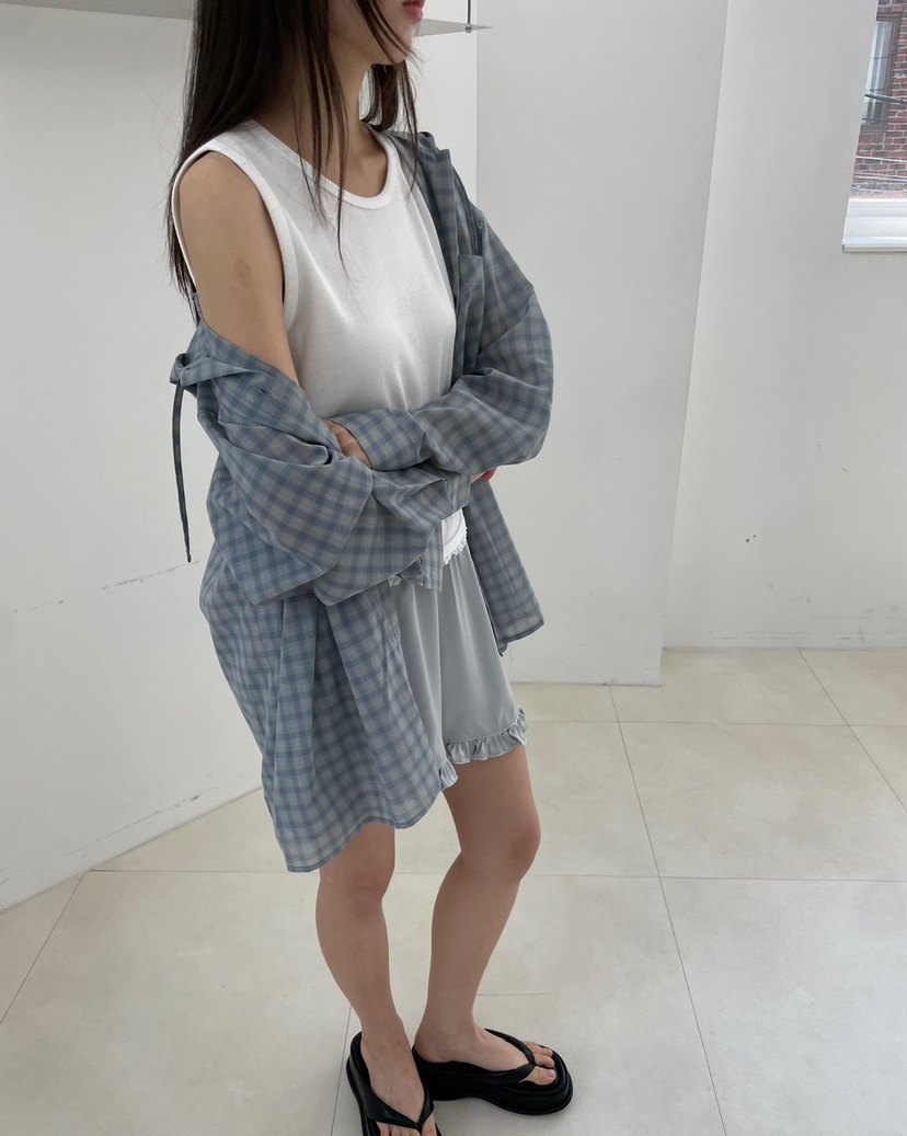 HARZI東大門代購女裝新款時尚真品職業25春夏休閑襯衫蕾絲衫HARZI襯衫/蕾絲衫