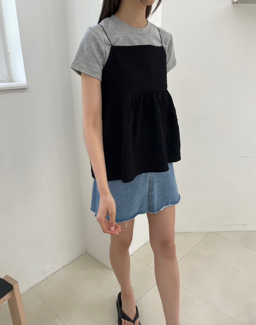 HARZI東大門直郵女士新品25春夏時尚職業推薦休閑人氣吊帶背心HARZI吊帶/背心