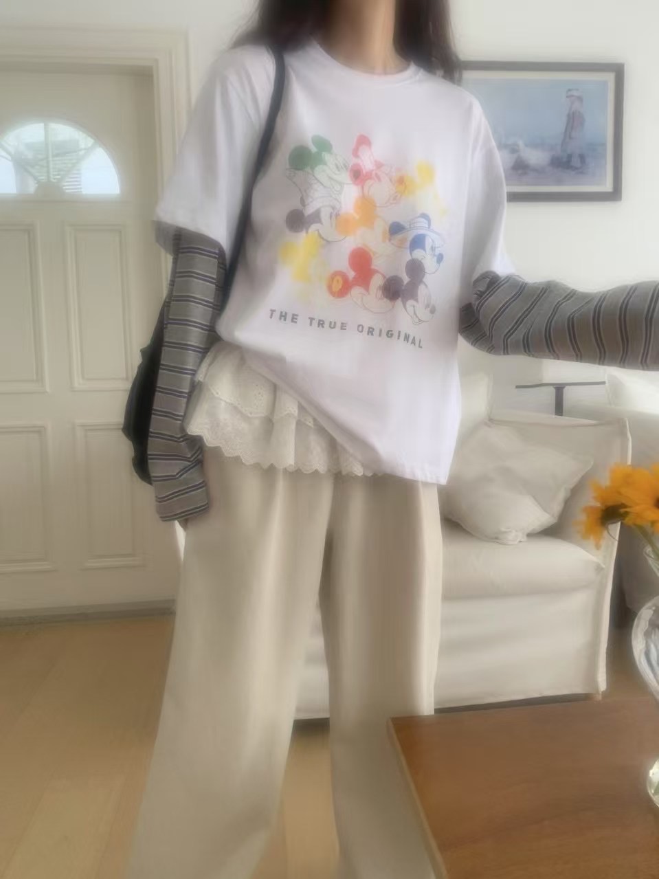 RAMIJ-라미제이-T東大門實拍女裝新款真品人氣時尚長袖T恤RAMIJ-라미제이-T長袖T恤