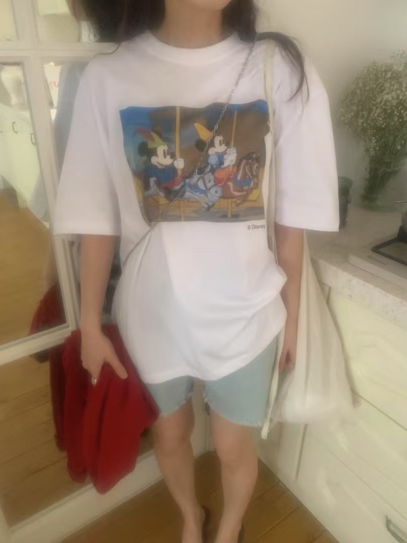 RAMIJ-라미제이-T東大門直郵女裝新款職業25春夏真品熱賣T恤RAMIJ-라미제이-TT恤