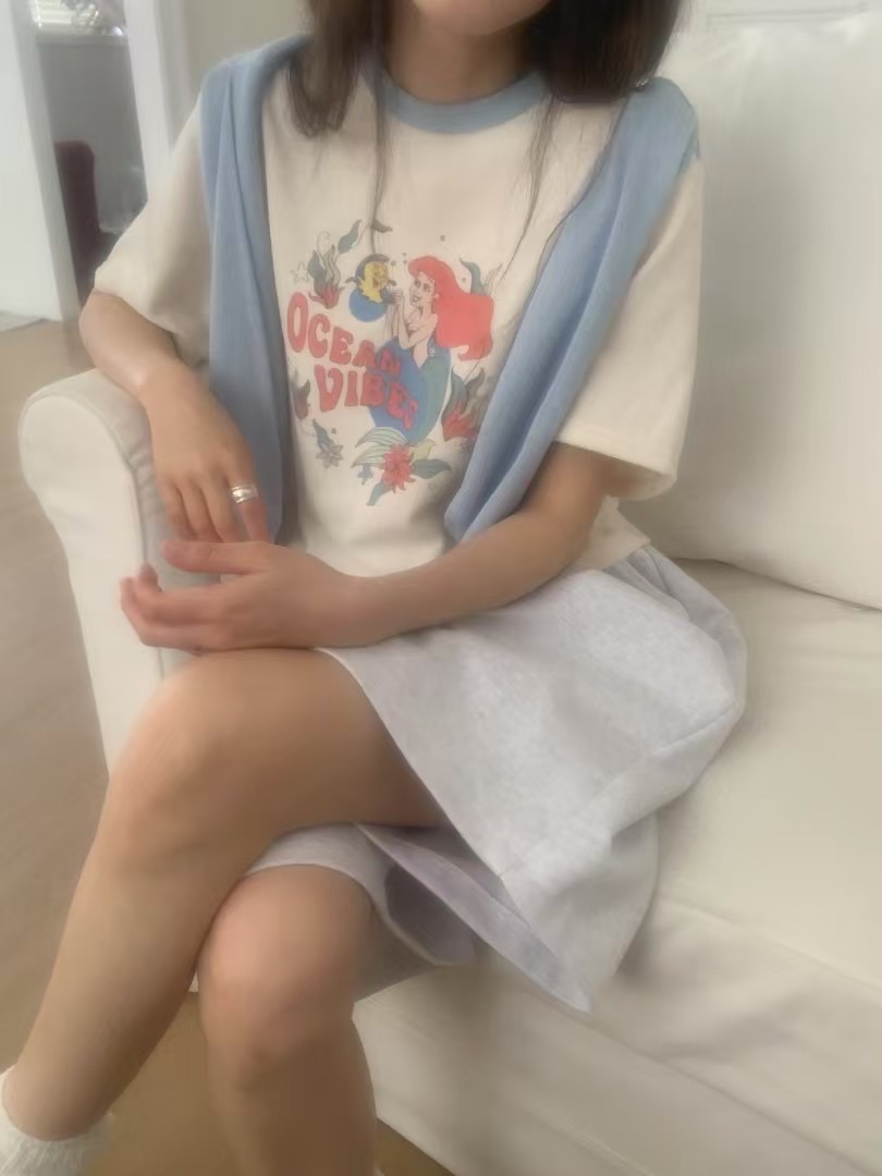 RAMIJ-라미제이-T東大門實拍女裝新款真品職業25春夏熱賣T恤RAMIJ-라미제이-TT恤