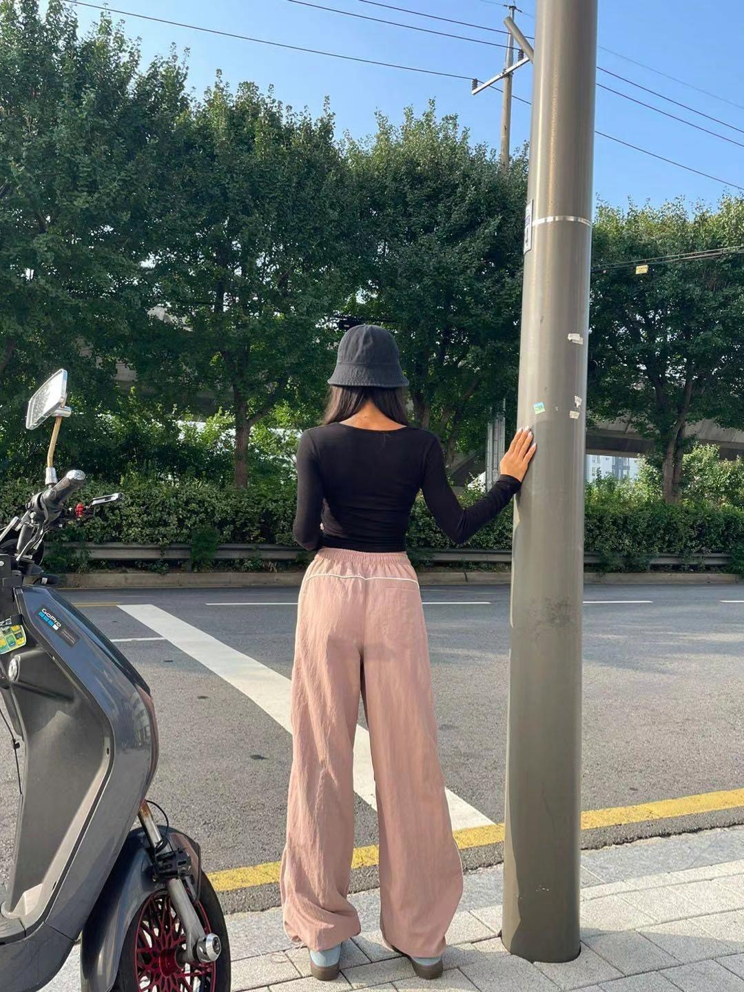 STYLE LAB韓國代購女裝新款熱賣職業休閑真品25春夏休閑褲STYLE LAB休閑褲