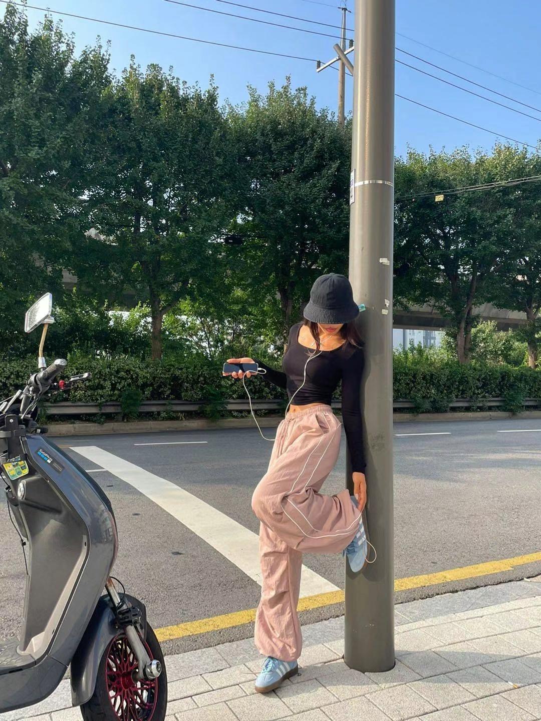 STYLE LAB韓國代購女裝新款熱賣職業休閑真品25春夏休閑褲STYLE LAB休閑褲