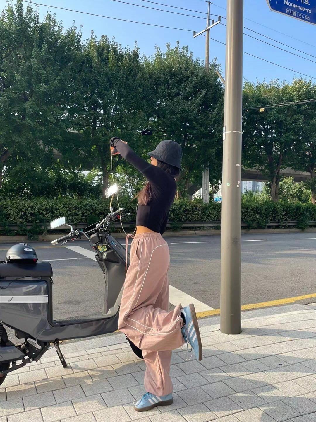 STYLE LAB韓國代購女裝新款熱賣職業休閑真品25春夏休閑褲STYLE LAB休閑褲