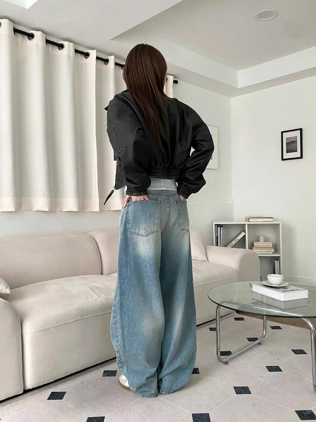 STYLE LAB東大門實拍女裝新品真品推薦人氣休閑25春夏牛仔褲STYLE LAB牛仔褲