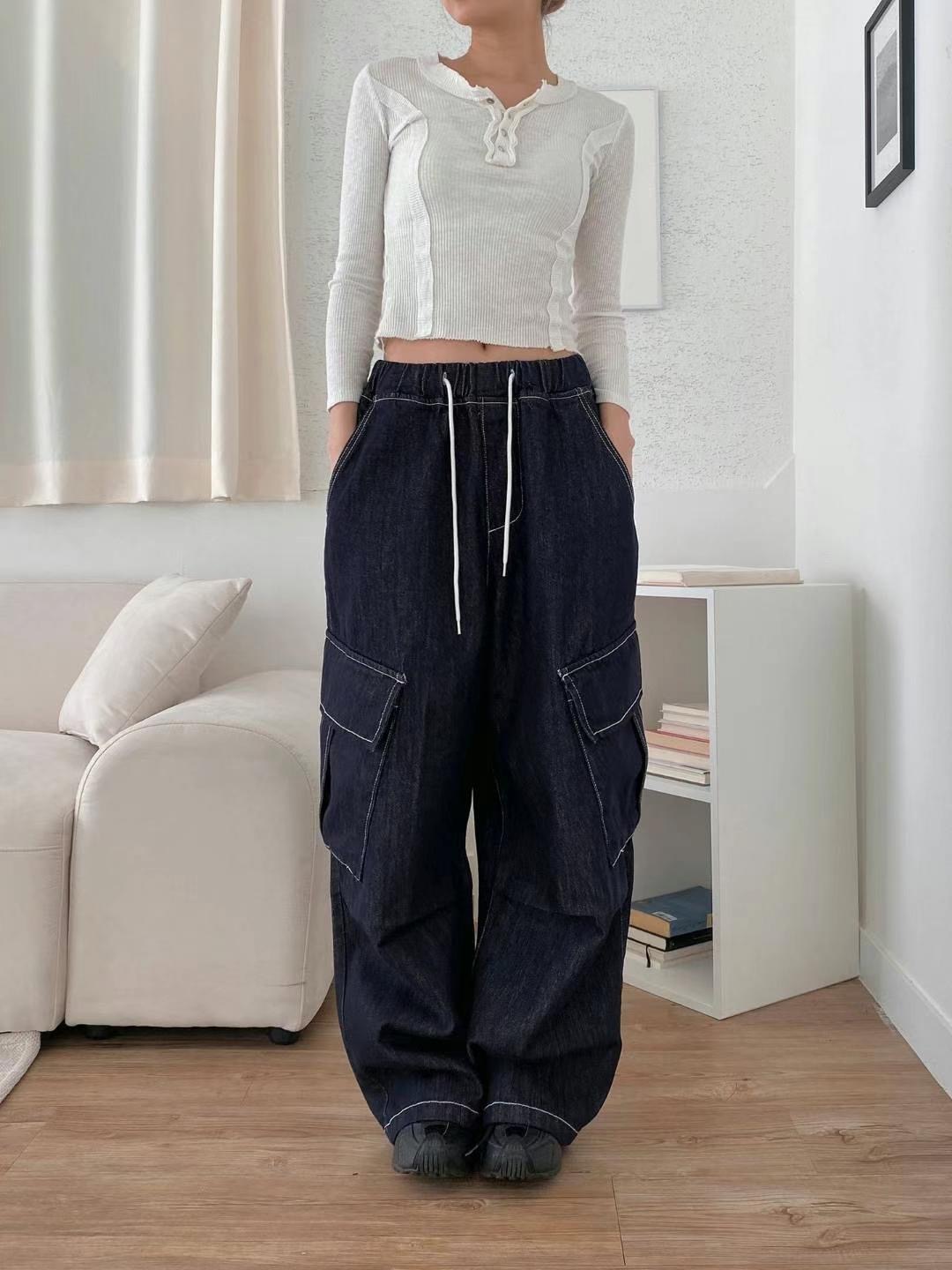STYLE LAB韓國直郵女裝新品熱賣職業時尚推薦真品人氣休閑褲STYLE LAB休閑褲