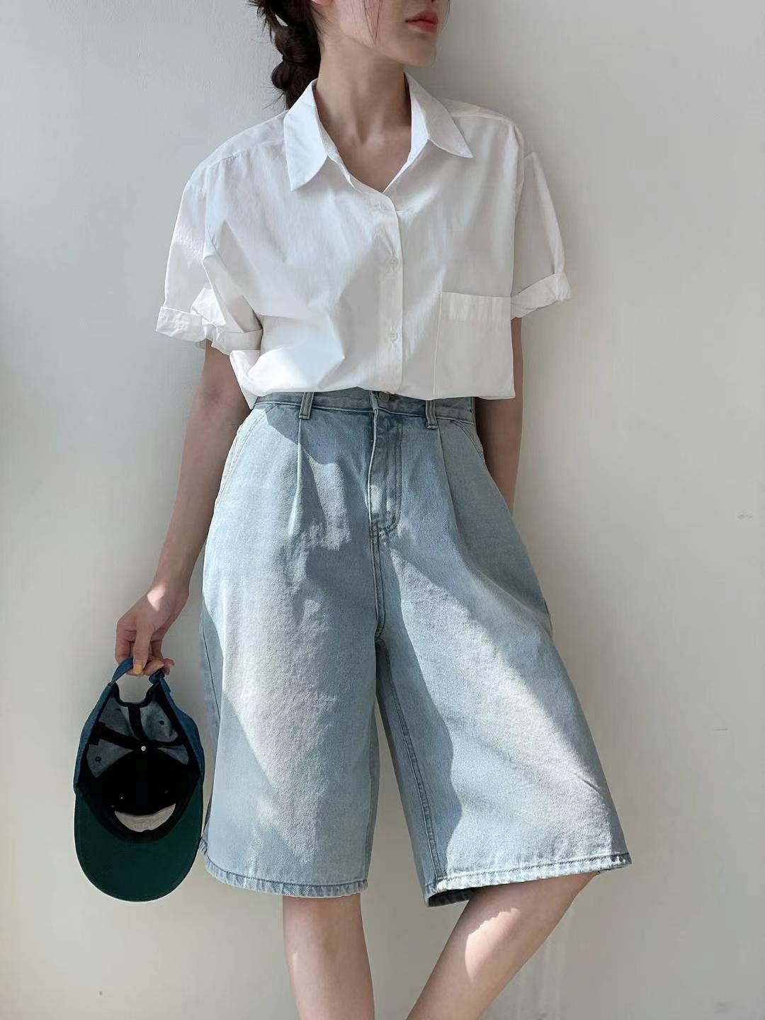 STYLE LAB韓國代購女士新品時尚25春夏人氣真品職業休閑短褲STYLE LAB短褲