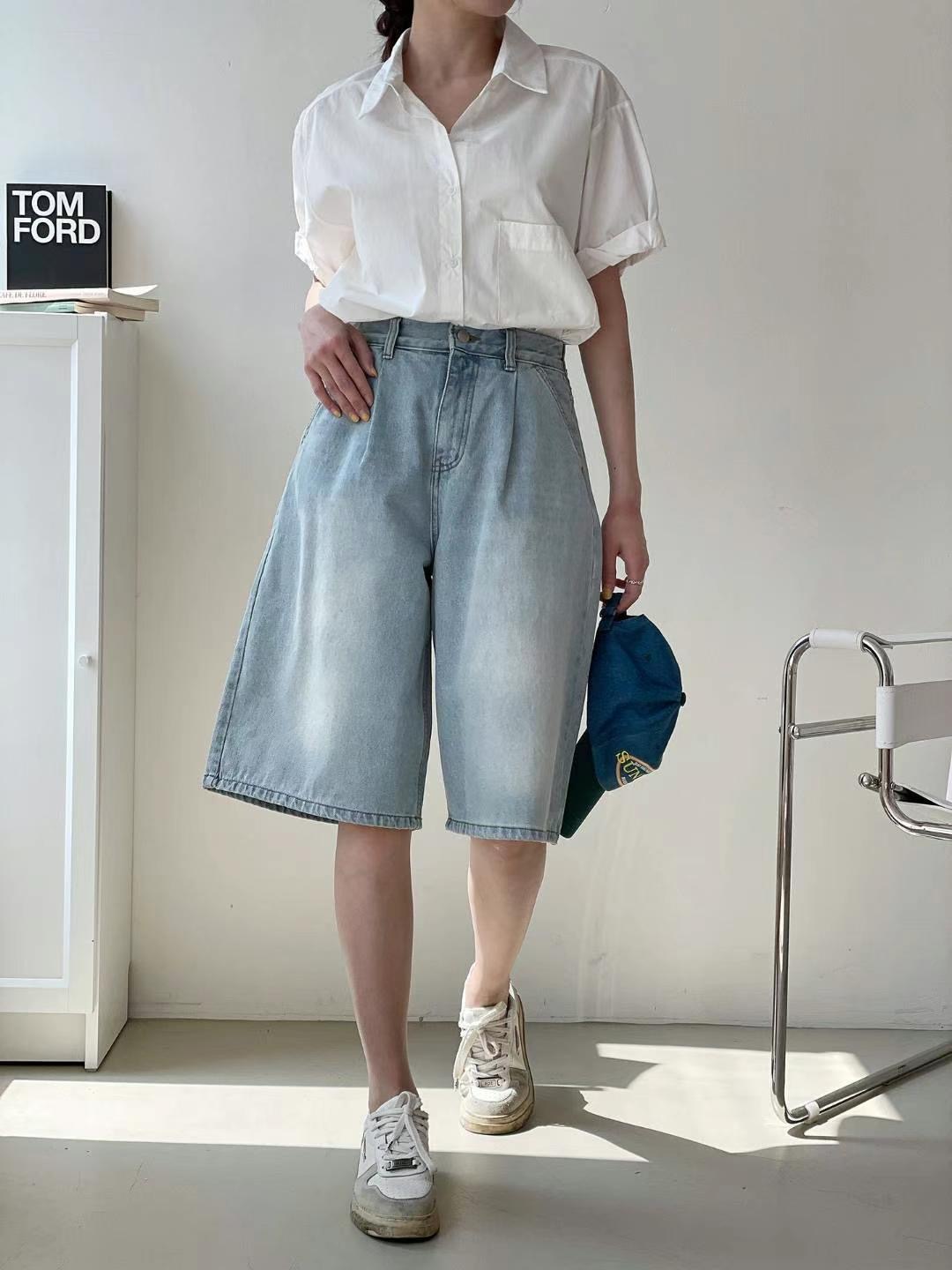 STYLE LAB韓國代購女士新品時尚25春夏人氣真品職業休閑短褲STYLE LAB短褲