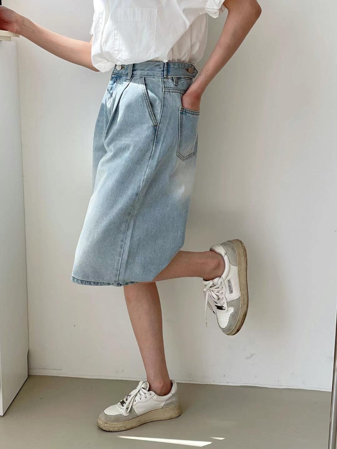 STYLE LAB韓國代購女士新品時尚25春夏人氣真品職業休閑短褲STYLE LAB短褲