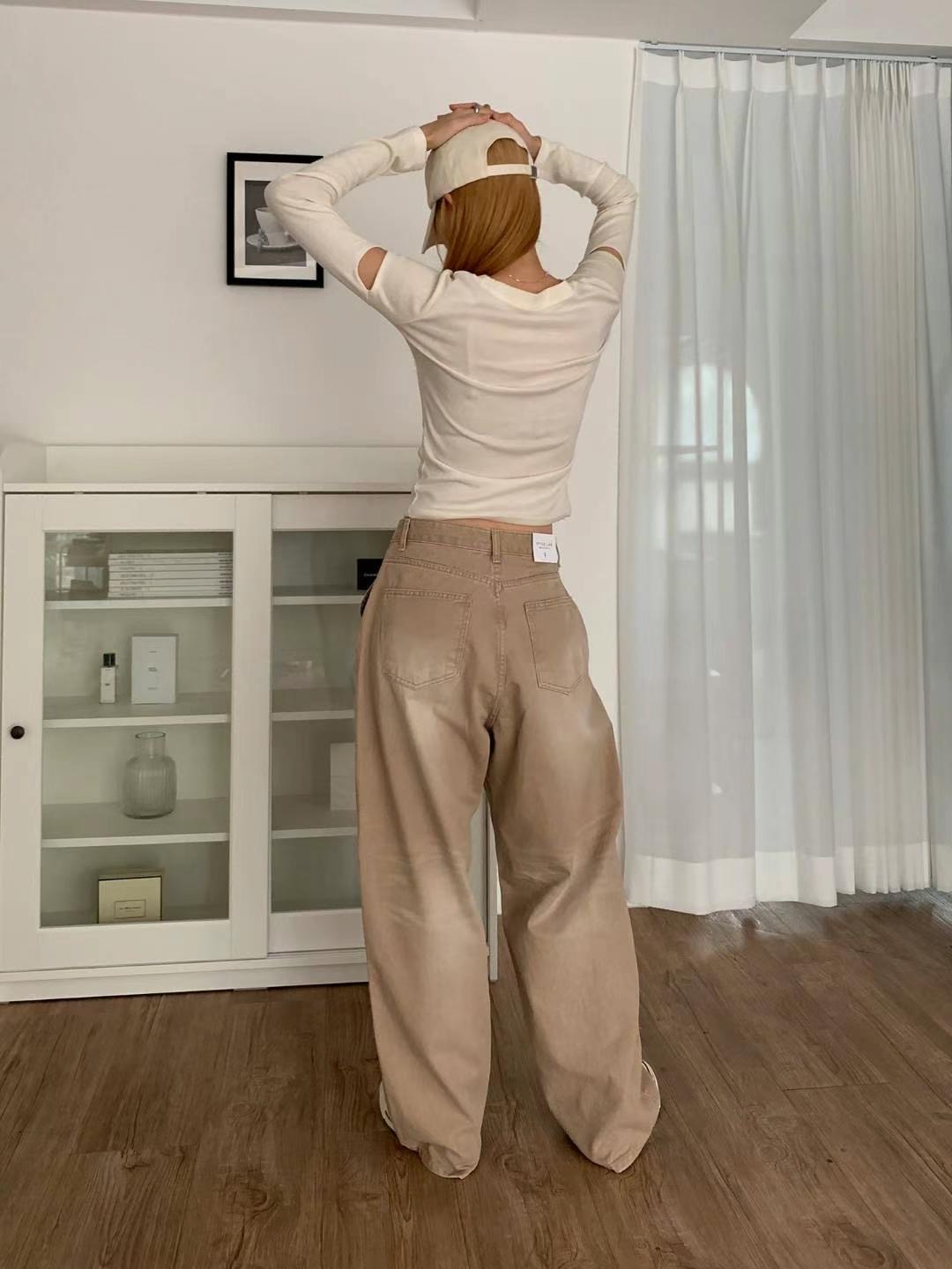 STYLE LAB直郵韓國代購㊣女裝新款休閑熱賣推薦人氣牛仔褲STYLE LAB牛仔褲