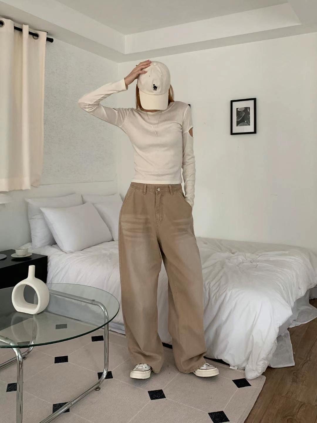 STYLE LAB直郵韓國代購㊣女裝新款休閑熱賣推薦人氣牛仔褲STYLE LAB牛仔褲