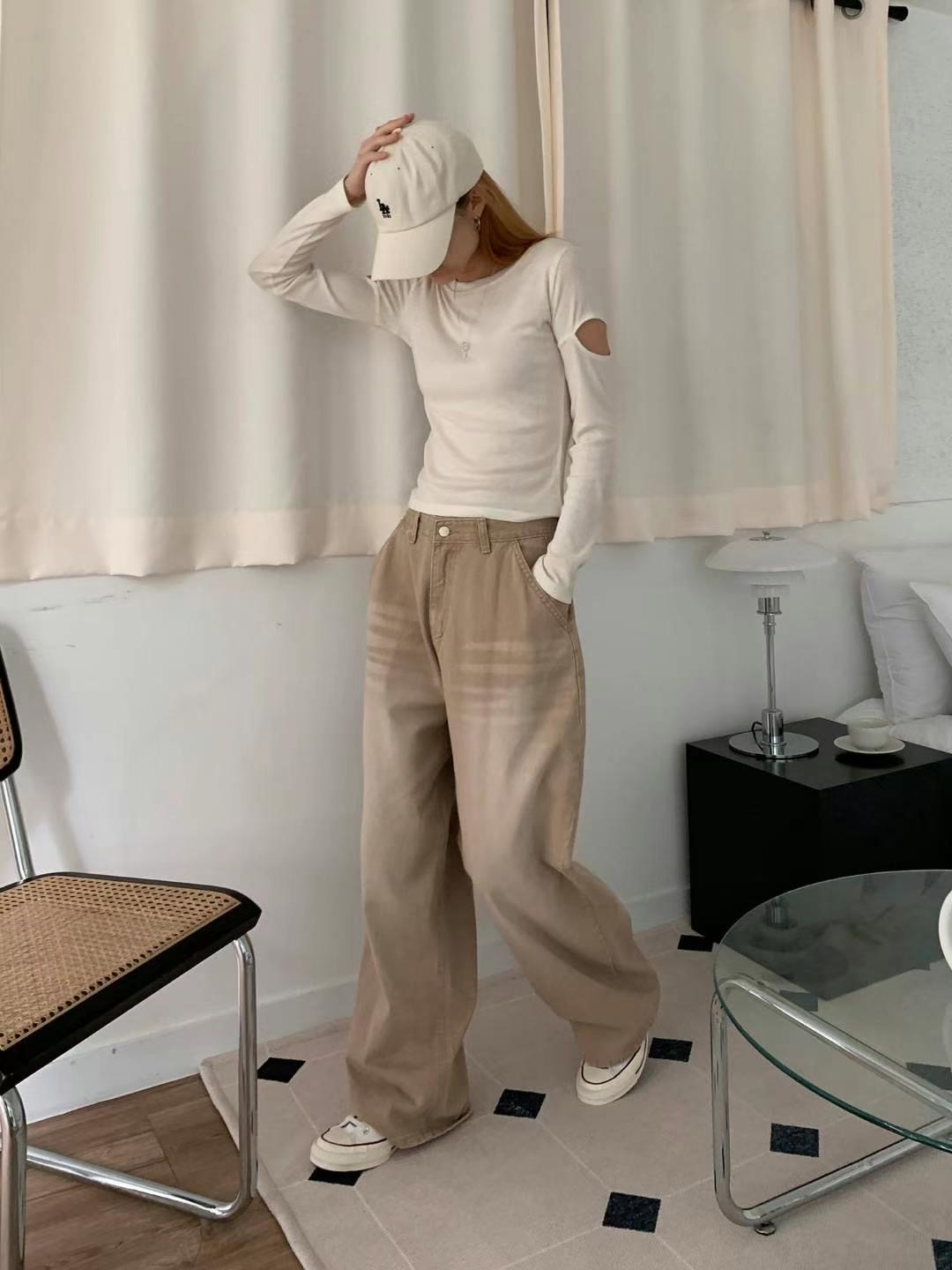 STYLE LAB直郵韓國代購㊣女裝新款休閑熱賣推薦人氣牛仔褲STYLE LAB牛仔褲