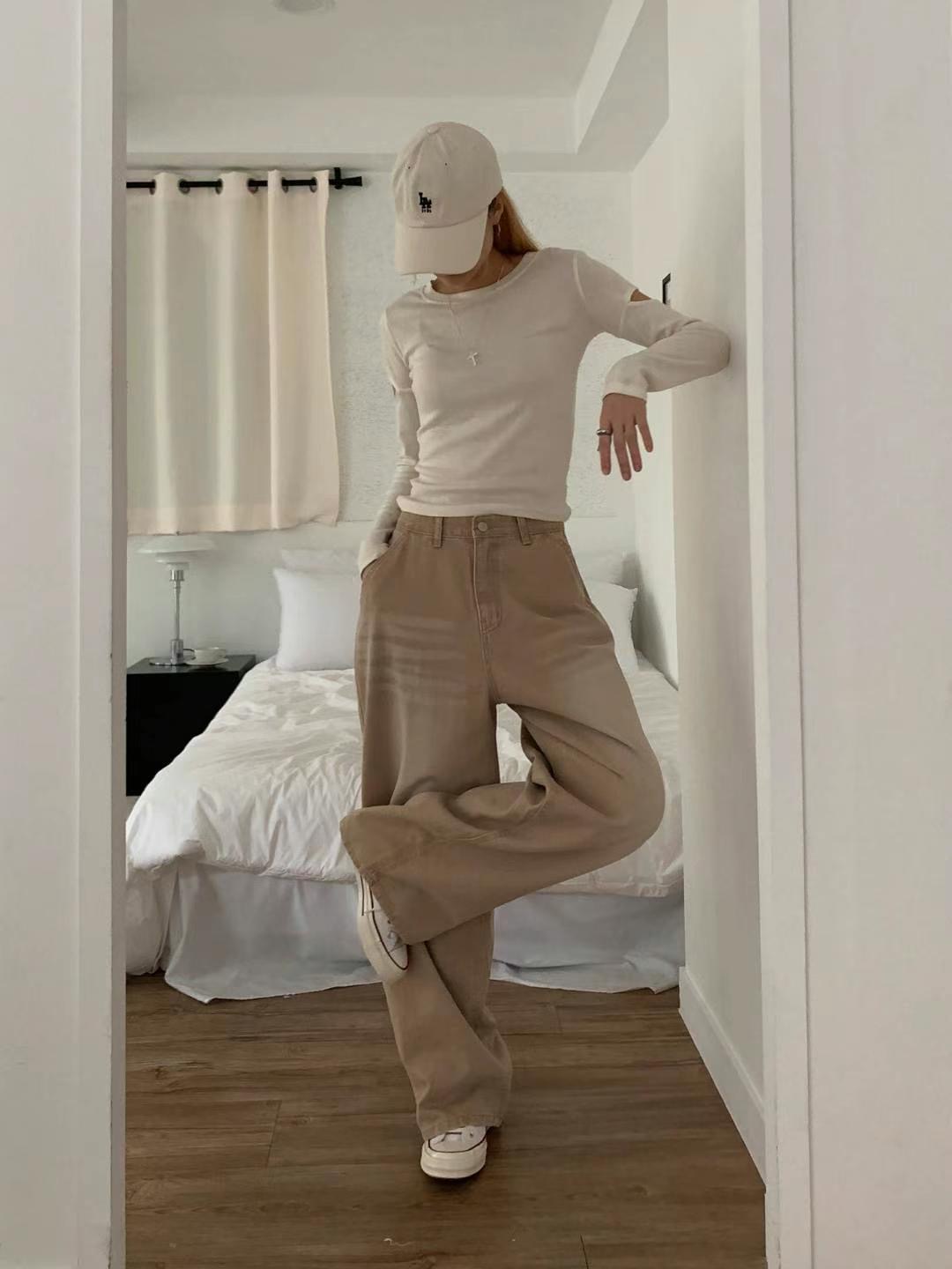 STYLE LAB直郵韓國代購㊣女裝新款休閑熱賣推薦人氣牛仔褲STYLE LAB牛仔褲