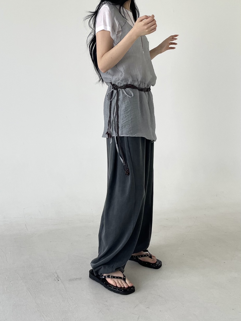BETWEEN US韓國㊣直郵東大門代購女裝新品25春夏時尚休閑褲JICJO:SEOUL休閑褲