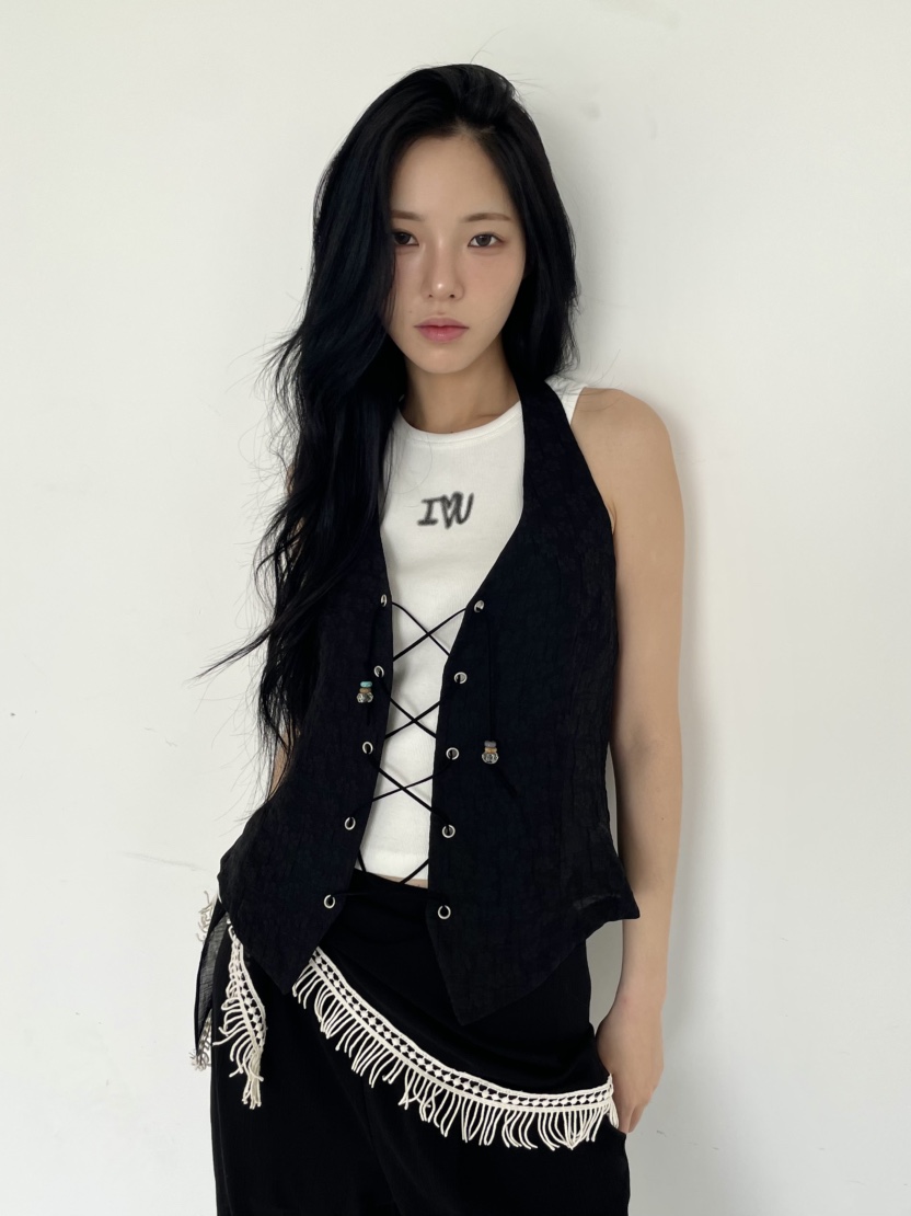 BETWEEN US直郵韓國代購㊣女裝新品熱賣休閑推薦人氣吊帶背心JICJO:SEOUL吊帶/背心