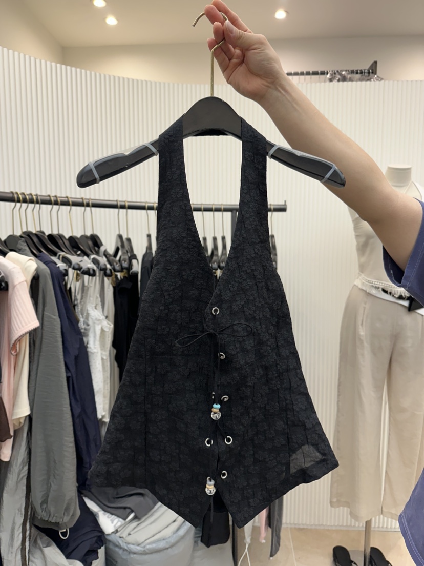 BETWEEN US直郵韓國代購㊣女裝新品熱賣休閑推薦人氣吊帶背心JICJO:SEOUL吊帶/背心圖色2
