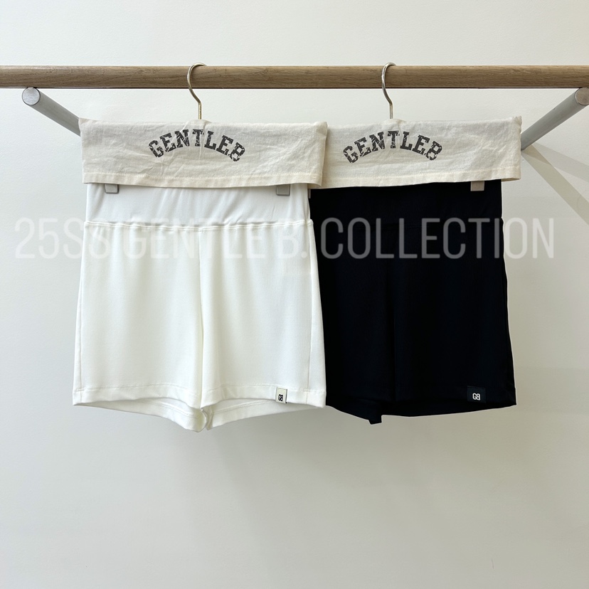 GENTLE B直郵韓國代購㊣女裝新品熱賣時尚25春夏人氣休閑短褲GENTLE B短褲