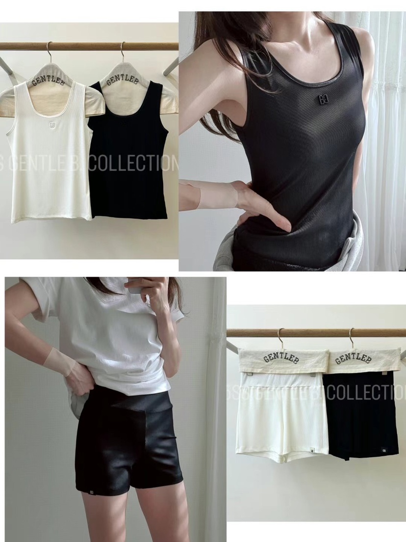 GENTLE B直郵韓國代購㊣女裝新品熱賣時尚25春夏人氣休閑短褲GENTLE B短褲