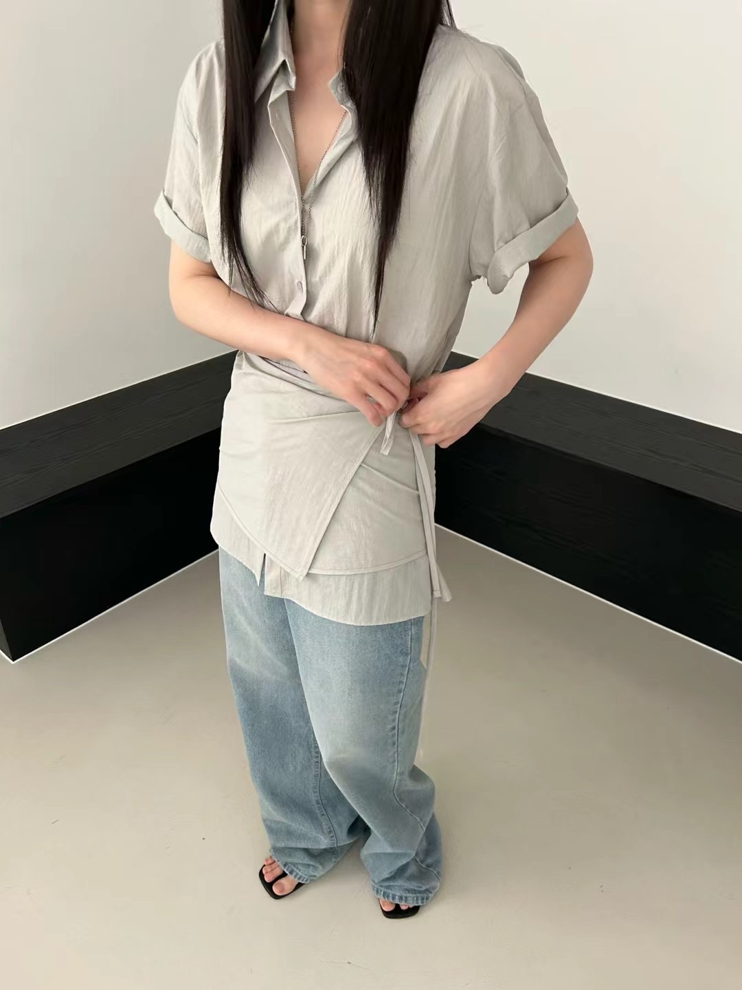 SAGE韓國㊣直郵東大門代購女裝新款時尚休閑25春夏熱賣套裝SAGE套裝