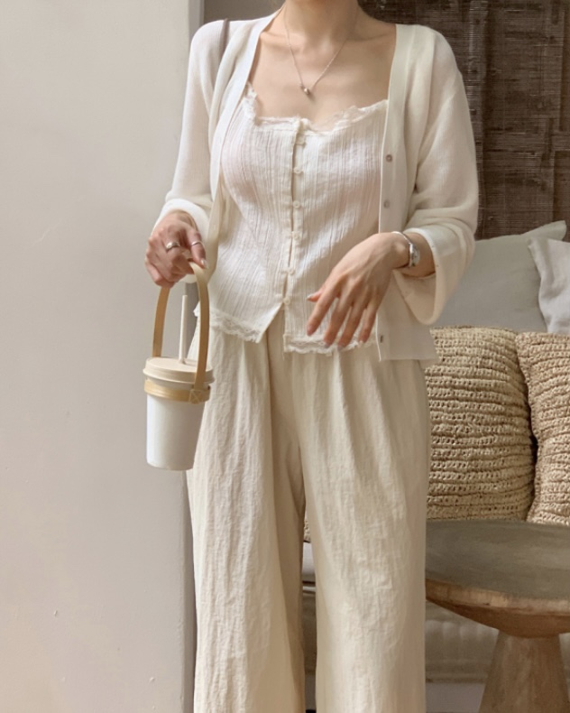 MAYBE&amp;CO韓國直郵㊣女裝新品人氣休閑25春夏時尚針織衫MAYBE&amp;CO針織衫