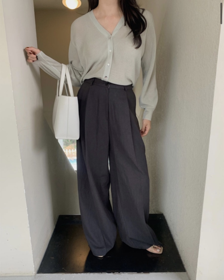 MAYBE&amp;CO韓國直郵㊣女裝新品人氣休閑25春夏時尚針織衫MAYBE&amp;CO針織衫